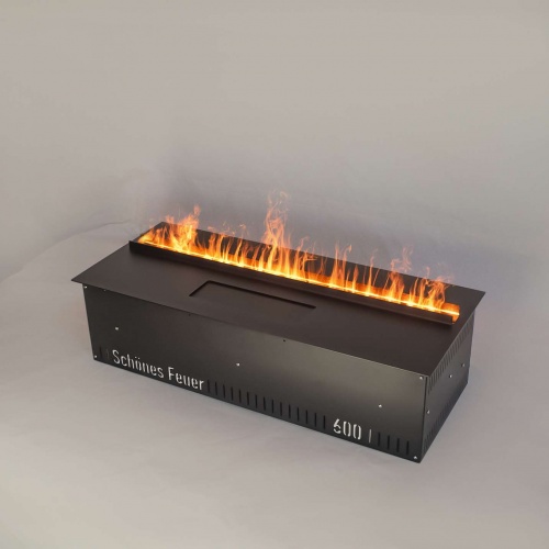 Электроочаг Schönes Feuer 3D FireLine 600 Pro со стальной крышкой в Сыктывкаре