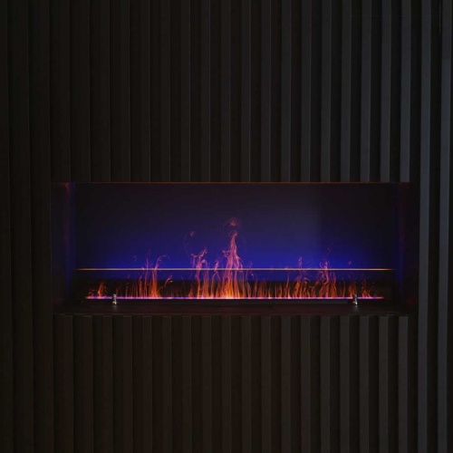Электроочаг Schönes Feuer 3D FireLine 1200 Blue (с эффектом cинего пламени) в Сыктывкаре
