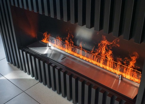 Электроочаг Schönes Feuer 3D FireLine 1000 Pro со стальной крышкой в Сыктывкаре