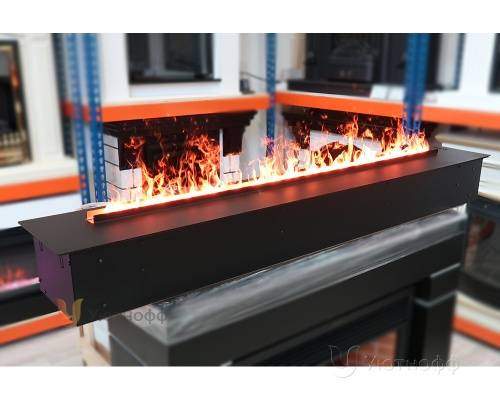 3D электроочаг Real Flame Line-S 150 3D Matte Black в Сыктывкаре