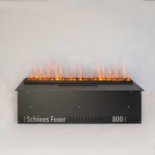 Электроочаг Schönes Feuer 3D FireLine 800 со стальной крышкой в Сыктывкаре